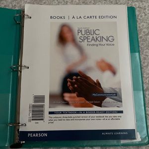 Public Speaking: Finding Your Voice, Books 10th Ed